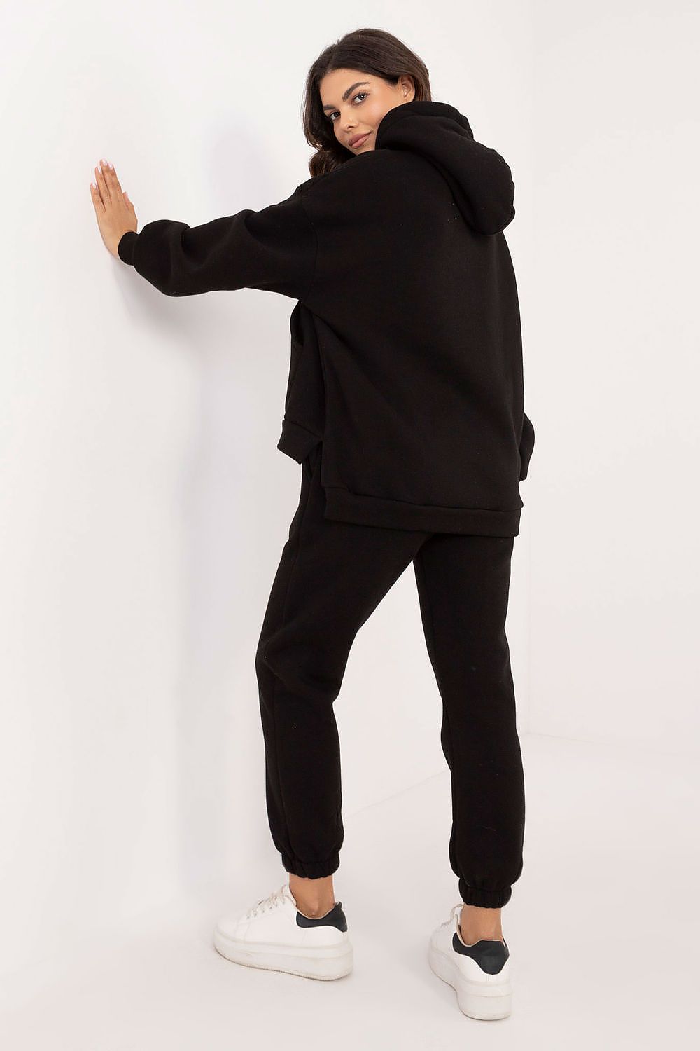 Warmed women's casual sweatshirt set eu size 0 - soft cot...
