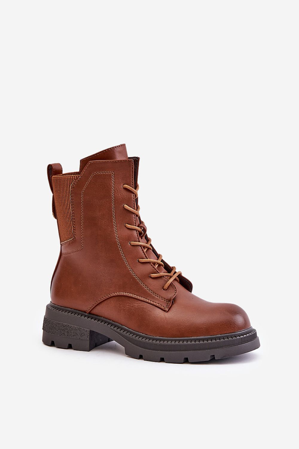 Jezzi Women's Insulated Worker Boots - Stylish Comfort, Rounded Toe, EU Sizes 36-40