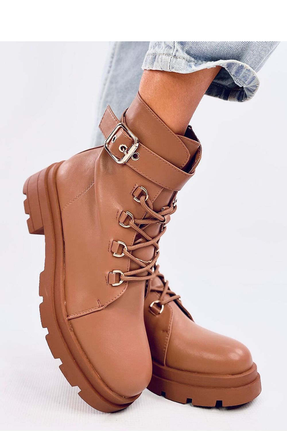 Luxury Women's Lace-Up Military Boots With Side Zipper, Soft Fur Lining, Sizes EU 36-41