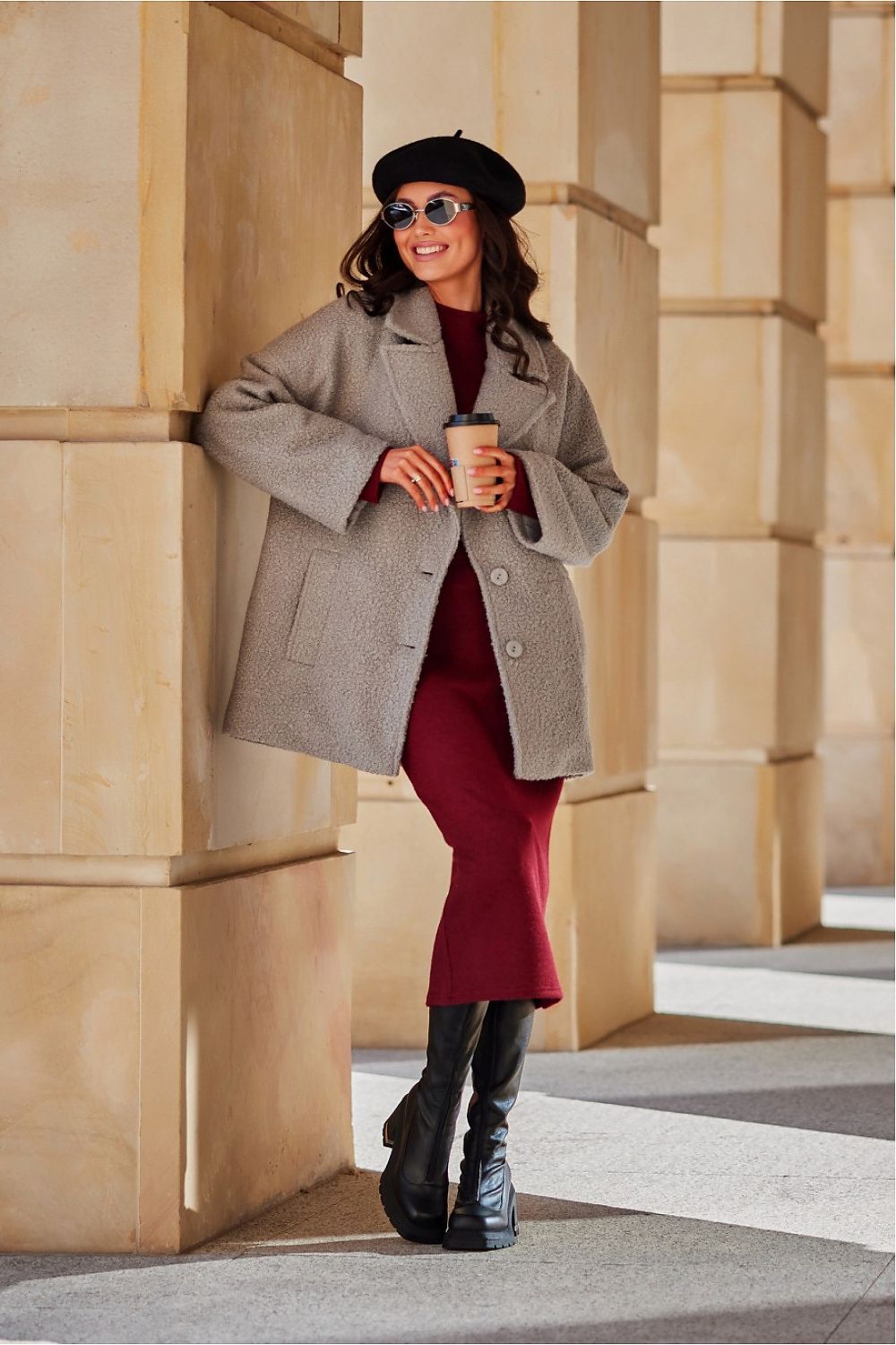Camila Quilted Jacket by Roco Fashion - Women’s Insulated Outerwear in Sizes EU 36-40