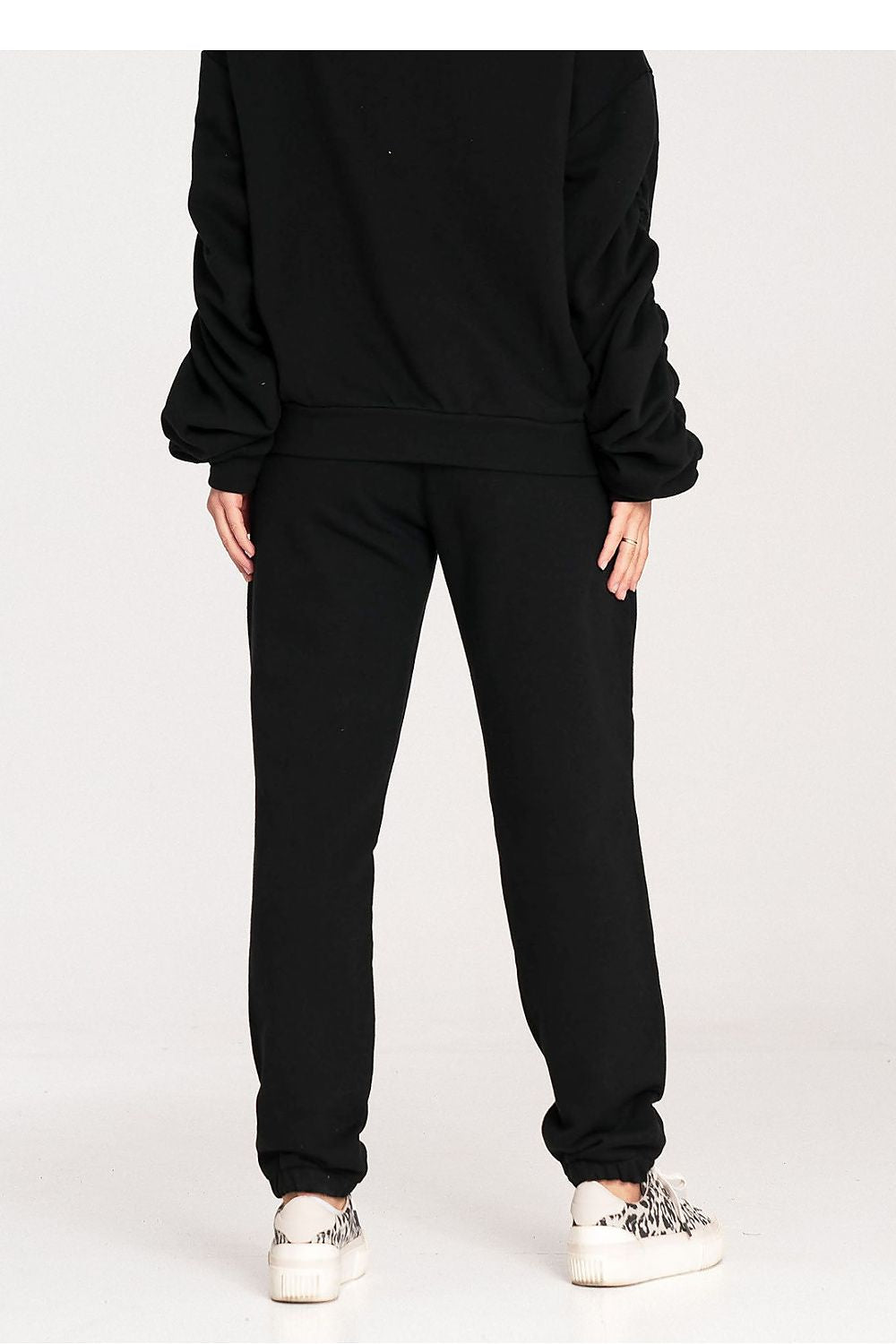 Figl Cotton Sweatpants with Wide Elastic Waistband - Stylish Track Trousers in Sizes S to XL