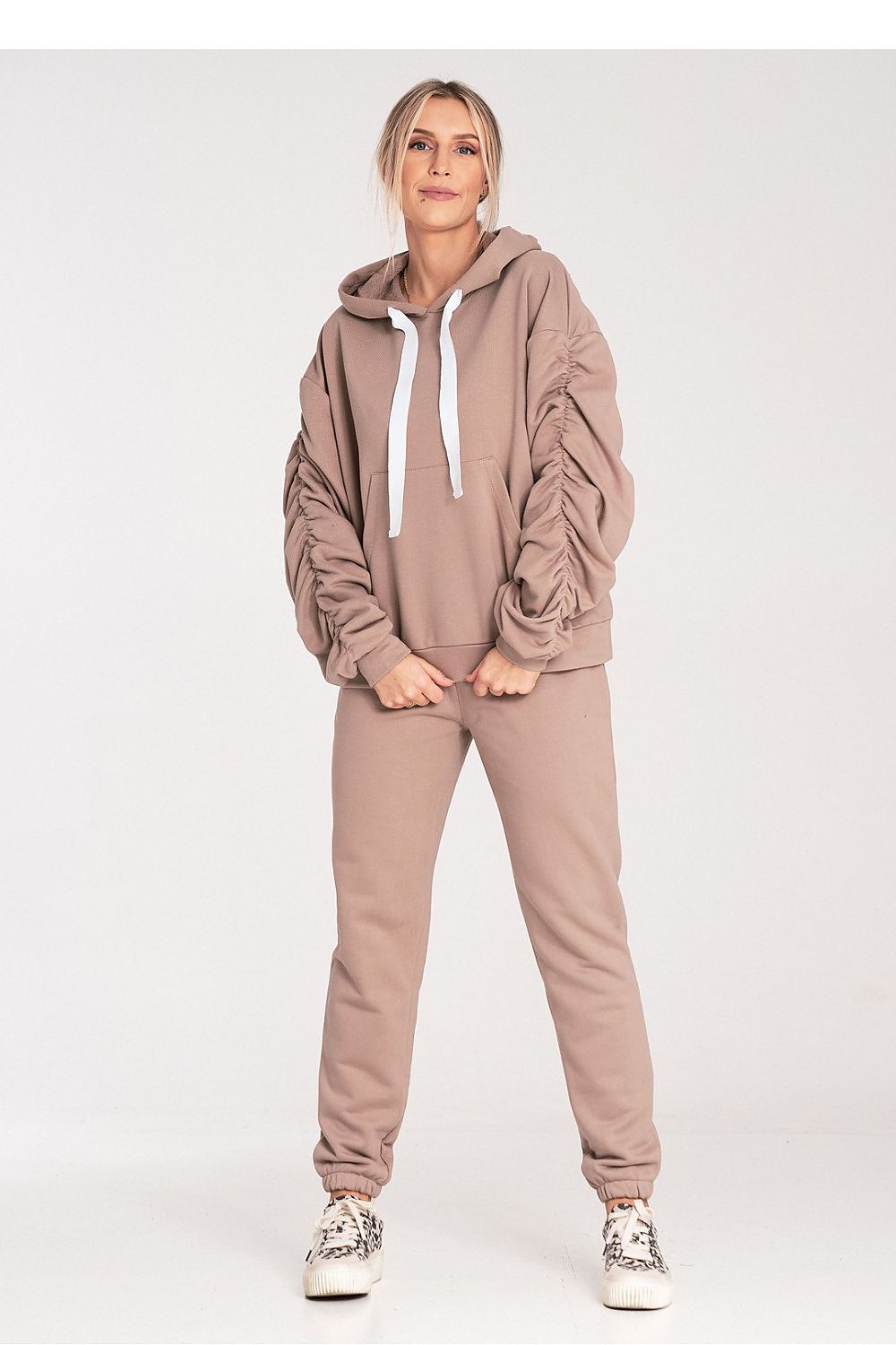 Figl Cotton Sweatpants with Wide Elastic Waistband - Stylish Track Trousers in Sizes S to XL