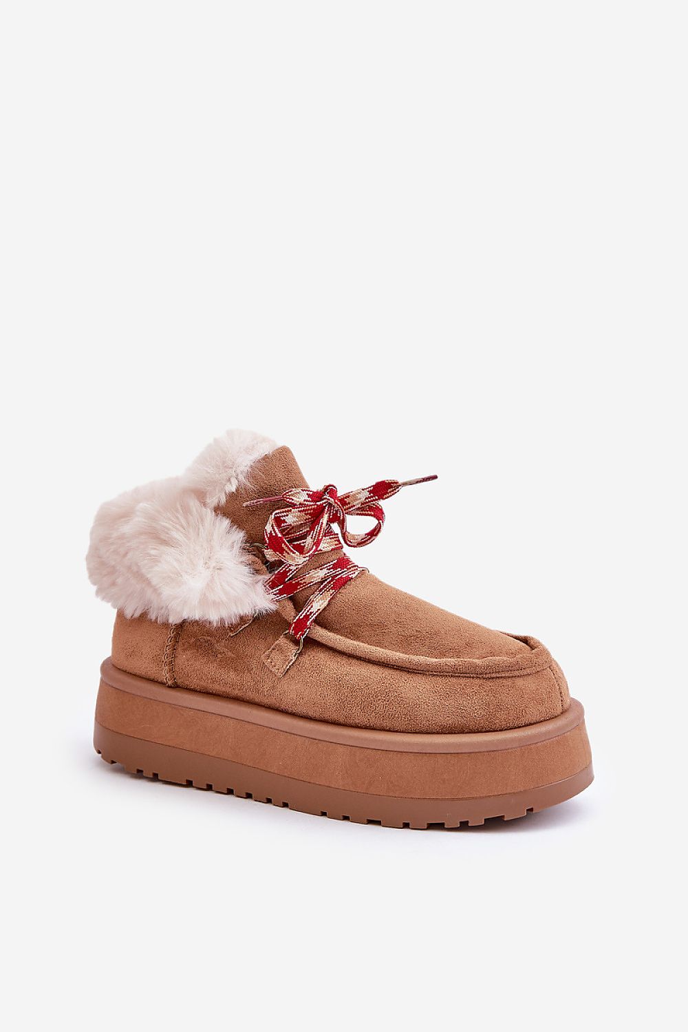 Luxury Women's Eco Suede Snow Boots with Fur Lining, Sizes EU 36-41, Perfect for Winter Outings