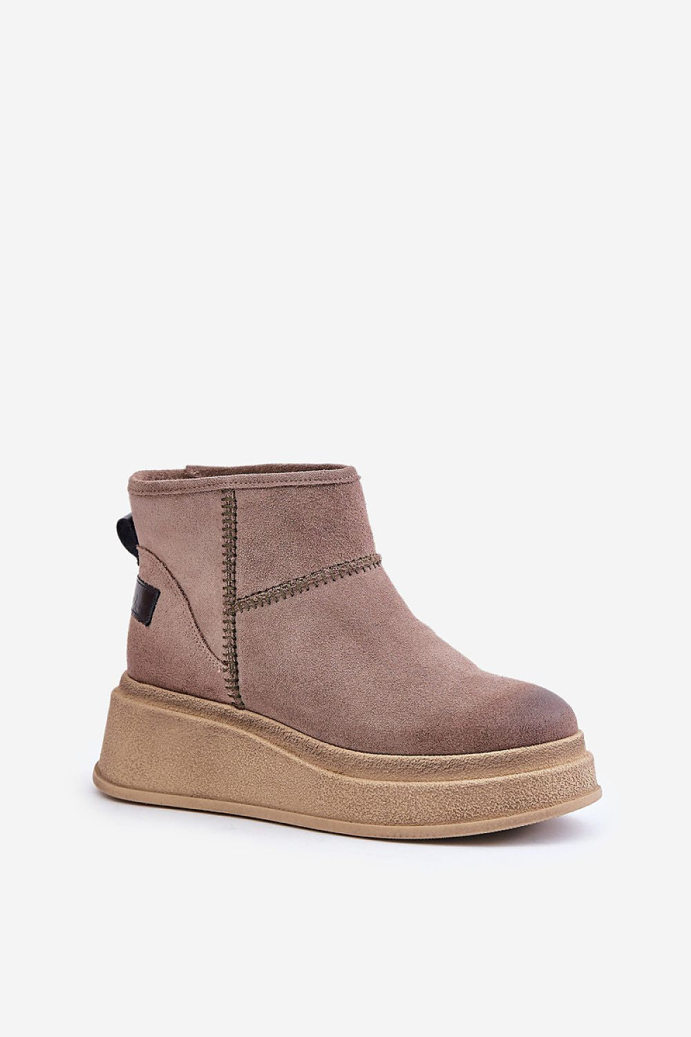 Luxury Women's Snow Boots with Fur Lining, Platform & Wedge Heel - Sizes EU 36-41
