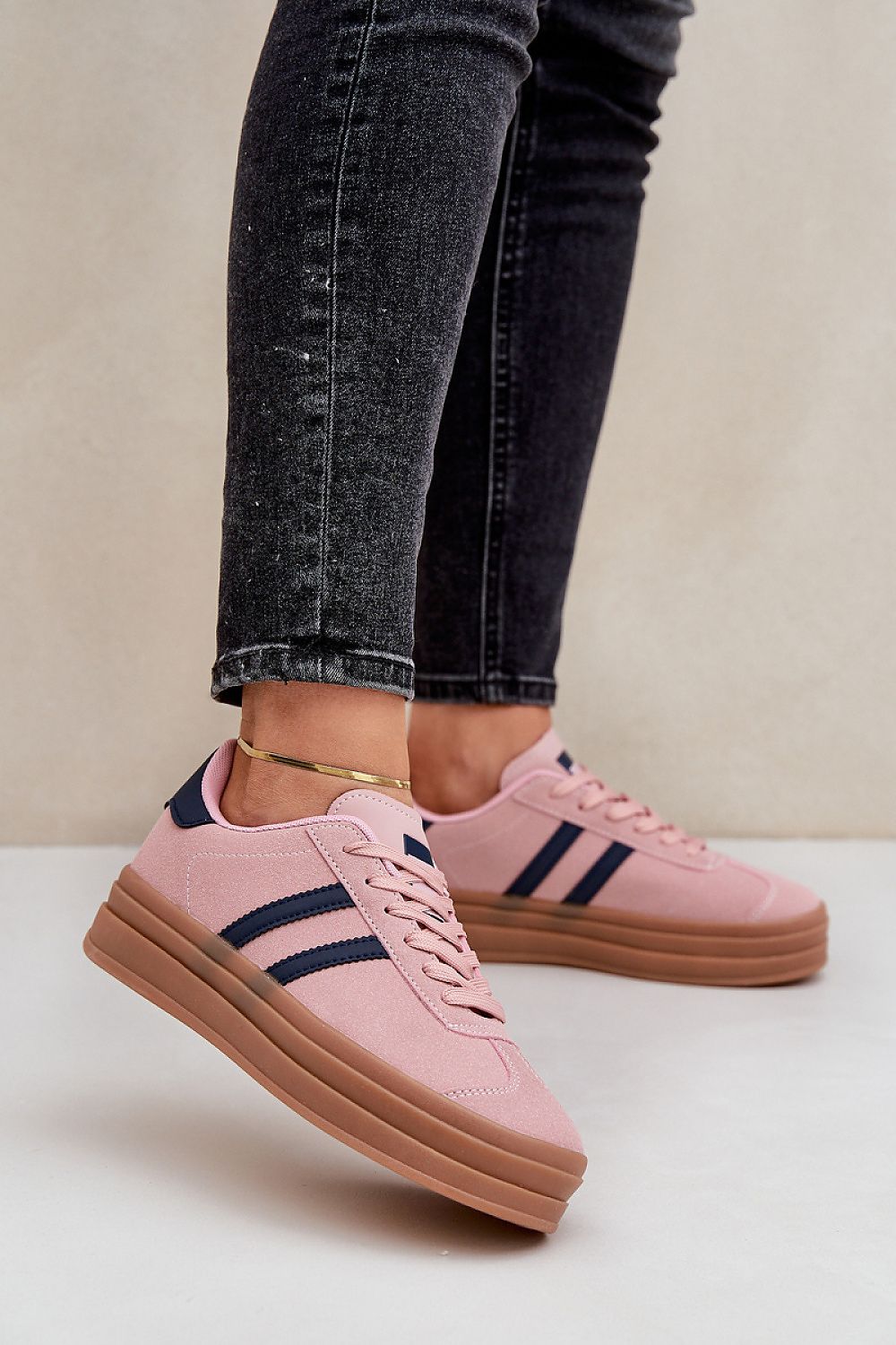Women's Stylish Platform Sneakers with Comfort Insole, EU Size 36-41, Modern Design