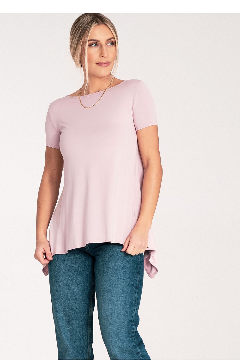 Luxury Figl Long Sleeve Blouse With Frill Cutout – Available In EU S, M, L, XL | US S, M, L, XL
