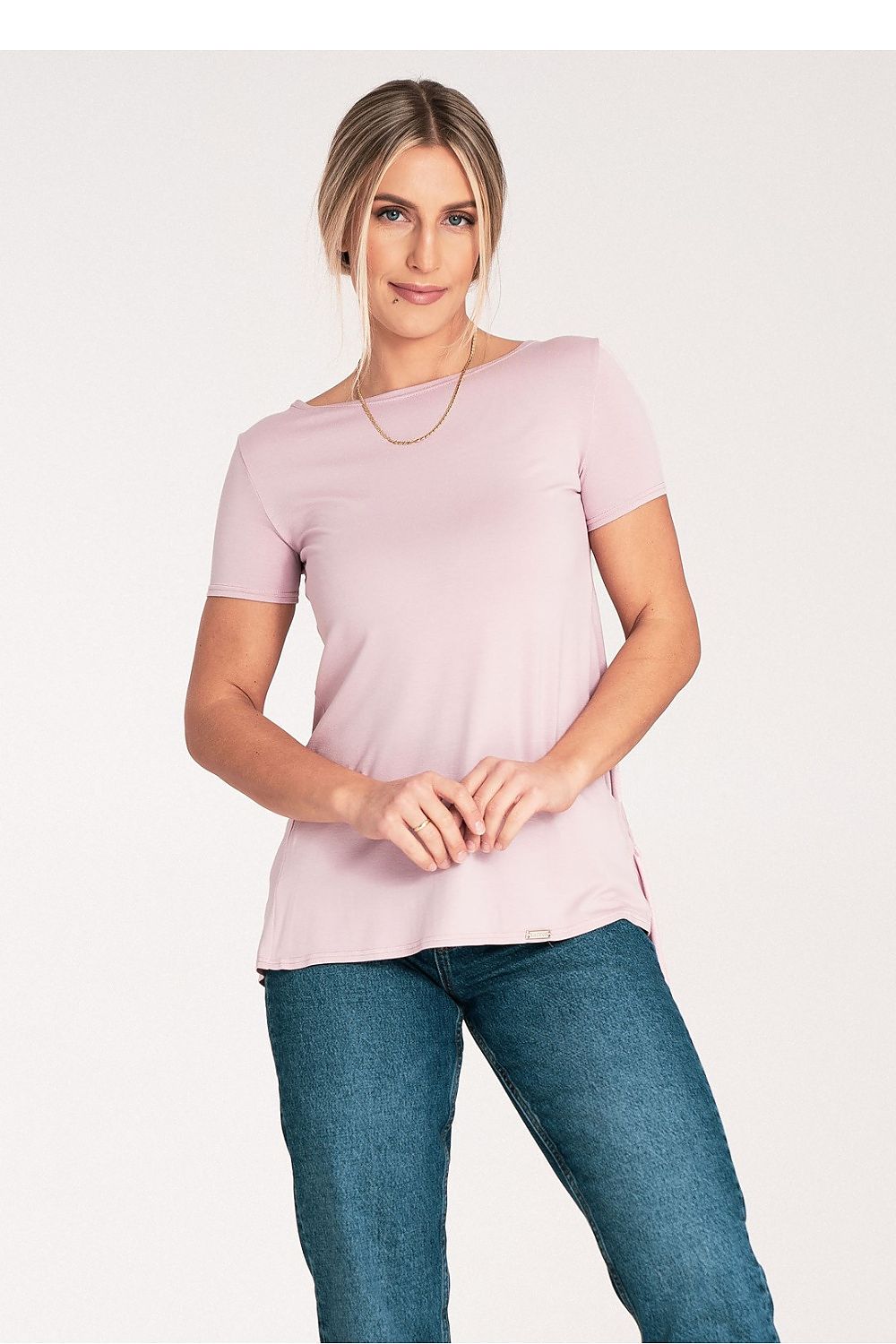 Luxury Figl Long Sleeve Blouse With Frill Cutout – Available In EU S, M, L, XL | US S, M, L, XL