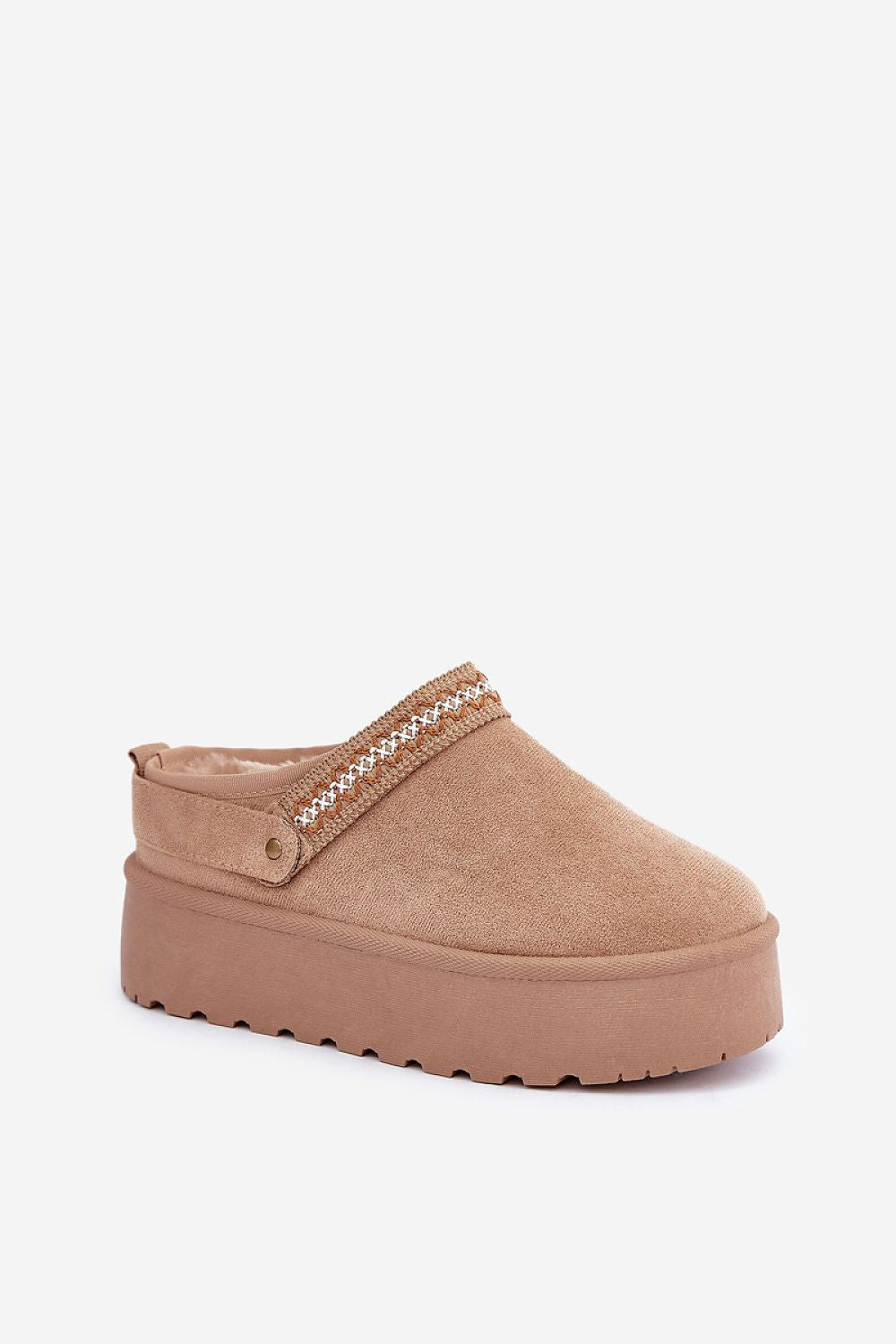 Step In Style Stylish Eco Suede Snow Boots with Fur Lining | EU 36-41