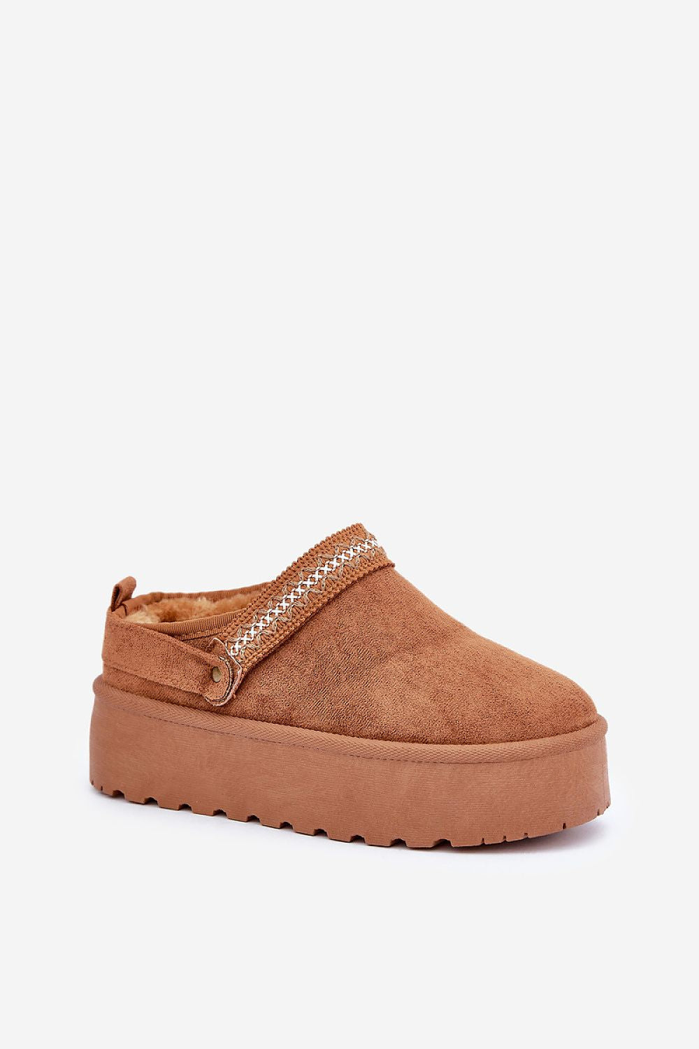 Step In Style Stylish Eco Suede Snow Boots with Fur Lining | EU 36-41