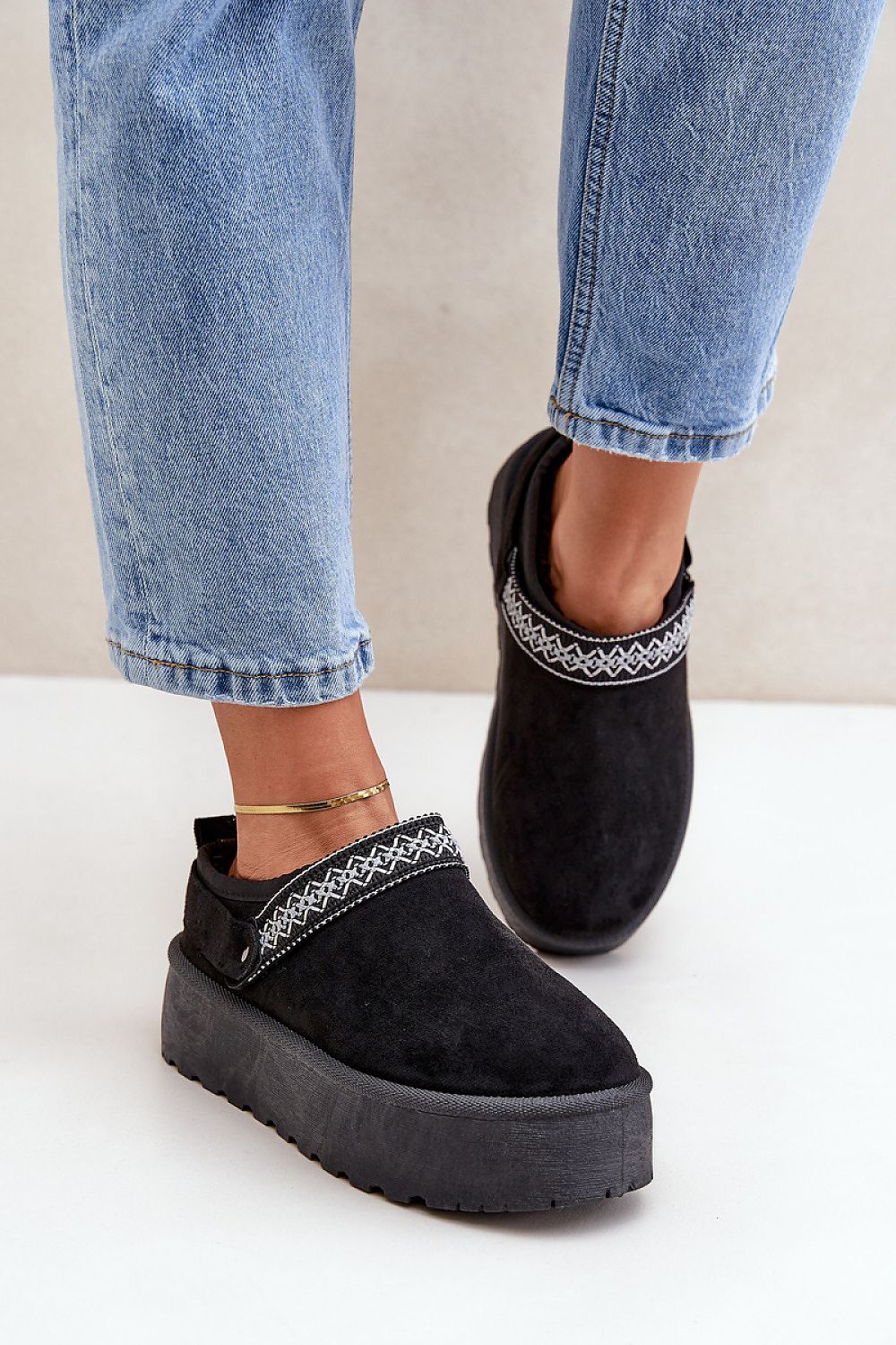 Step In Style Stylish Eco Suede Snow Boots with Fur Lining | EU 36-41