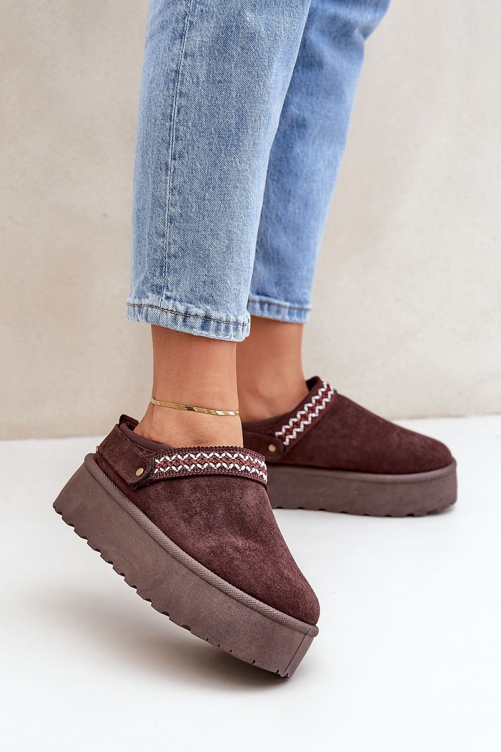 Step In Style Stylish Eco Suede Snow Boots with Fur Lining | EU 36-41