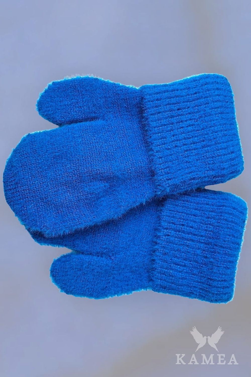 Kamea Benita Premium One-Finger Gloves with Polar Lining in Vibrant Turquoise for Stylish Winter Wear
