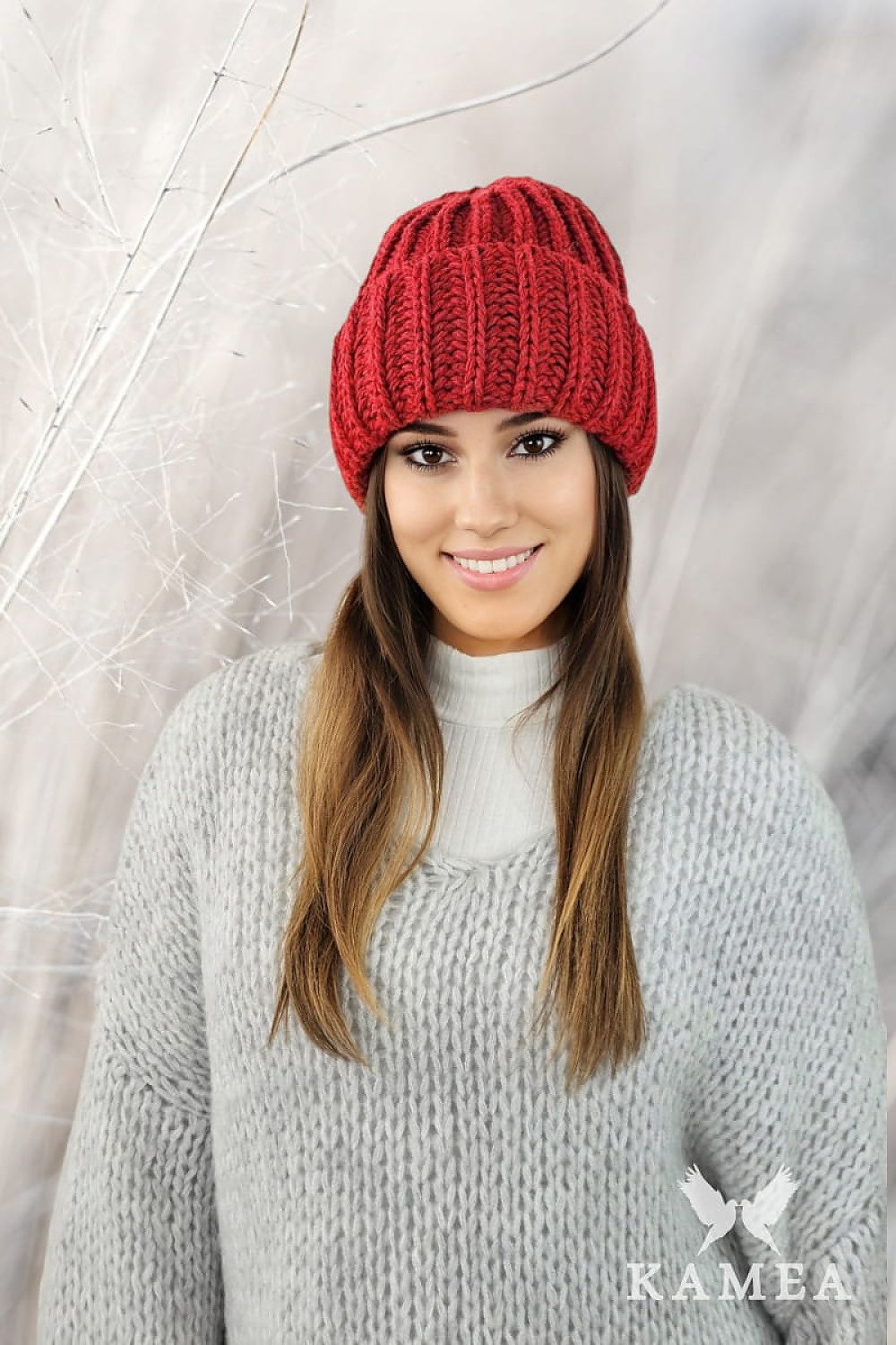 Kamea Landa Premium Thick Mustard Winter Hat with Wool Blend and Plush Polar Fleece Lining