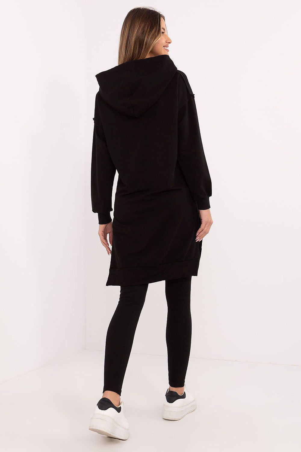 Luxury Women's Hoodie And Leggings Set, Size EU 0, Cotton Blend, Comfort Fit For Casual Styling