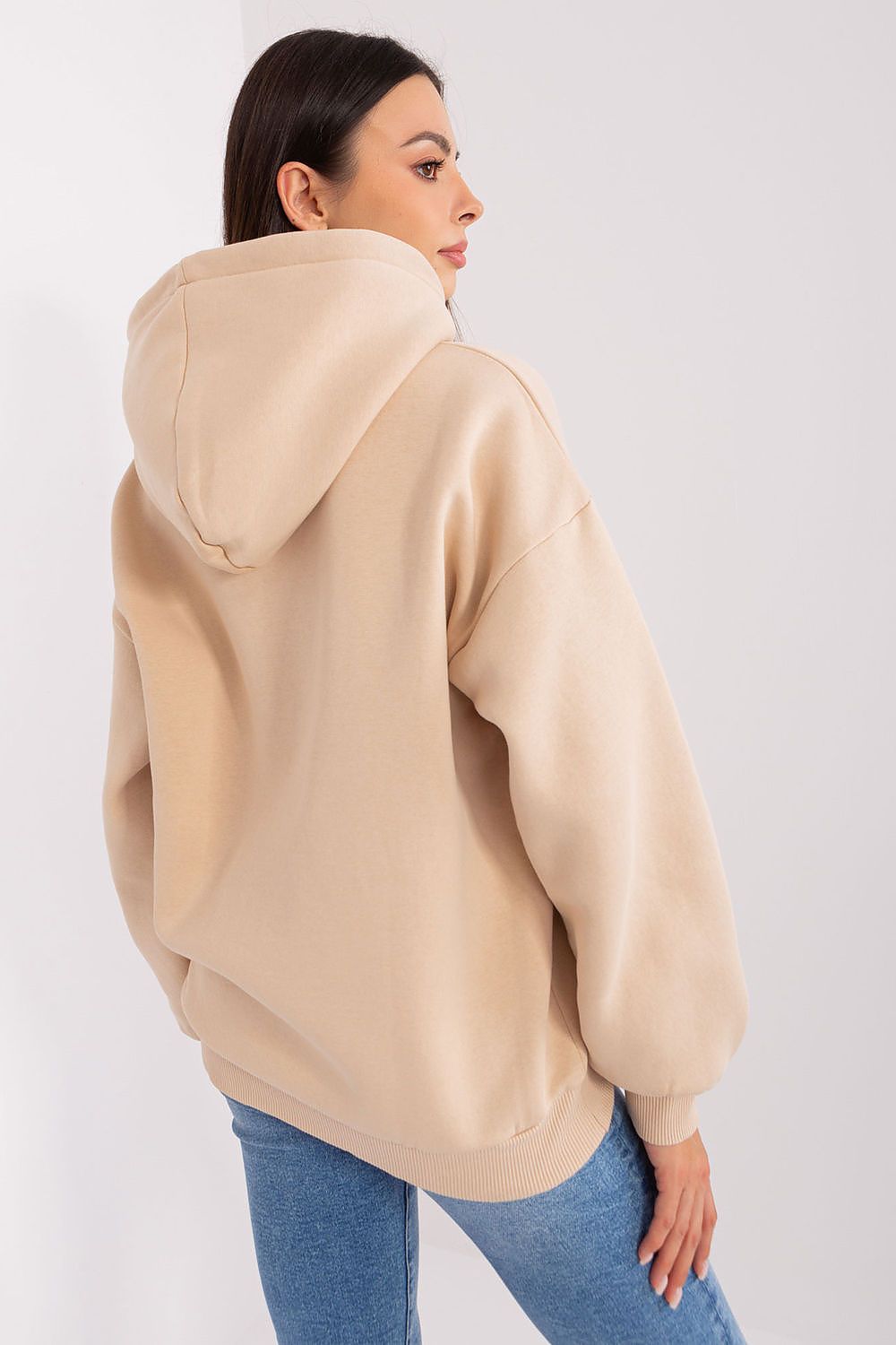 Luxury Women's Hooded Sweatshirt EU Size 0 - Stylish Cotton-Polyester Blend by Factory Price