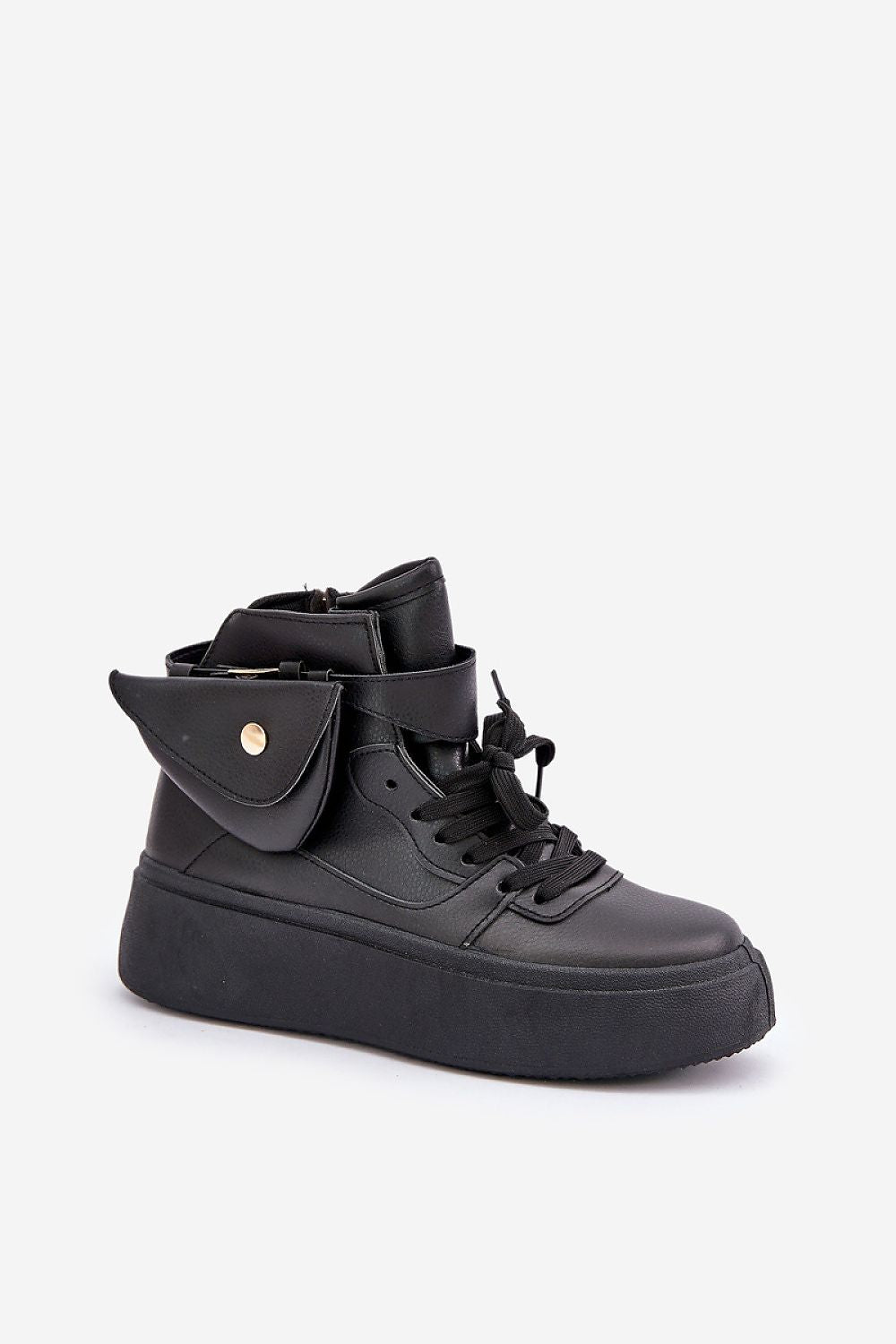 Luxury Eco Leather Women's Sneakers with Detachable Pouch | EU Sizes 36-41 by Step In Style