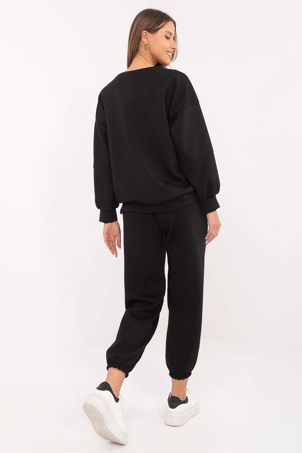 Italy Moda Women's Casual Tracksuit Set EU Size 0 - Soft Viscose, Cotton, Elastane Blend, Stylish Comfort