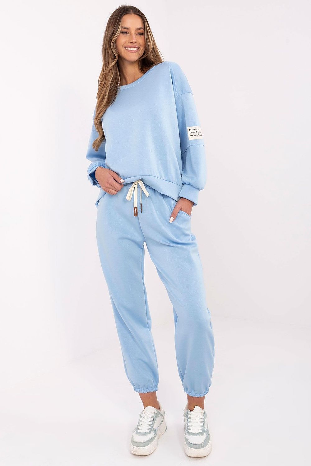 Italy Moda Women's Casual Tracksuit Set EU Size 0 - Soft Viscose, Cotton, Elastane Blend, Stylish Comfort
