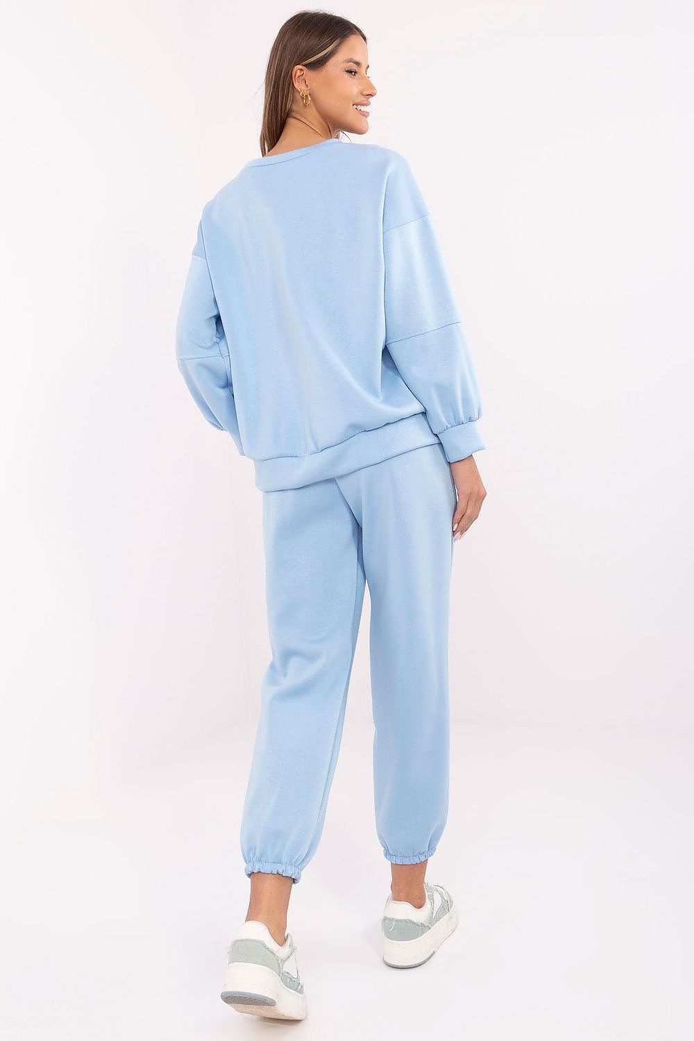 Italy Moda Women's Casual Tracksuit Set EU Size 0 - Soft Viscose, Cotton, Elastane Blend, Stylish Comfort