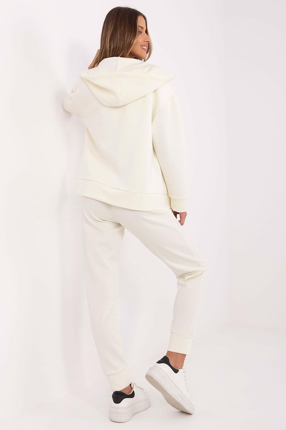 Lakerta Women's Stylish Tracksuit Set S/M | Short-Sleeve Tee, Hoodie, & High-Waisted Pants