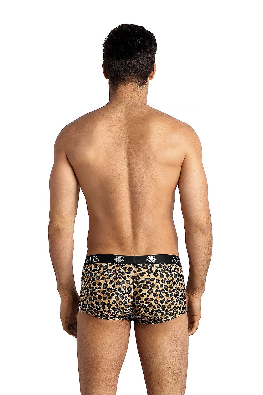 Elegant Leopard Print Men's Boxers by Anais | Stylish and Comfortable Fit in Spandex-Polyamide Blend
