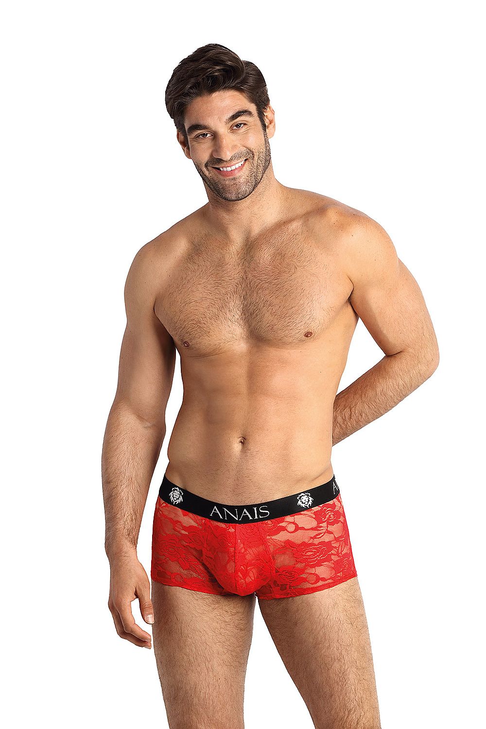 Anais Men's Luxury Boxer Shorts - Sporty Cut, Perfect Fit, 80% Polyamide, 20% Spandex