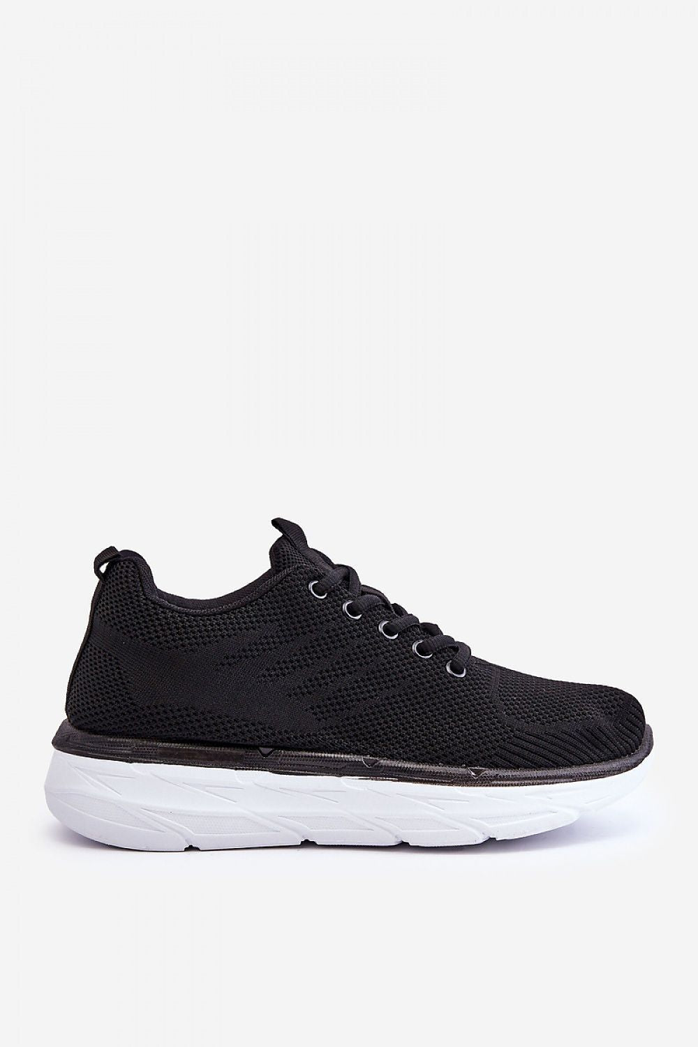 Lace-Up Sports Shoes for Everyday Comfort - Soft Foam Insole, Fabric Upper, and Lightweight Sole