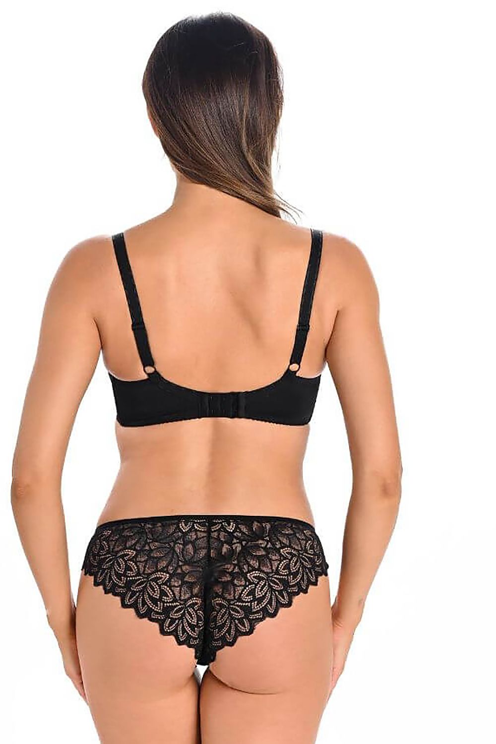 Teyli Luxury Brazilian Lace Panties for Women - Floral Design, Soft Cotton Crotch, Elegant Fit