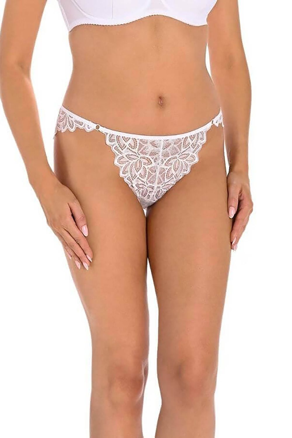 Teyli Luxury Brazilian Lace Panties for Women - Floral Design, Soft Cotton Crotch, Elegant Fit