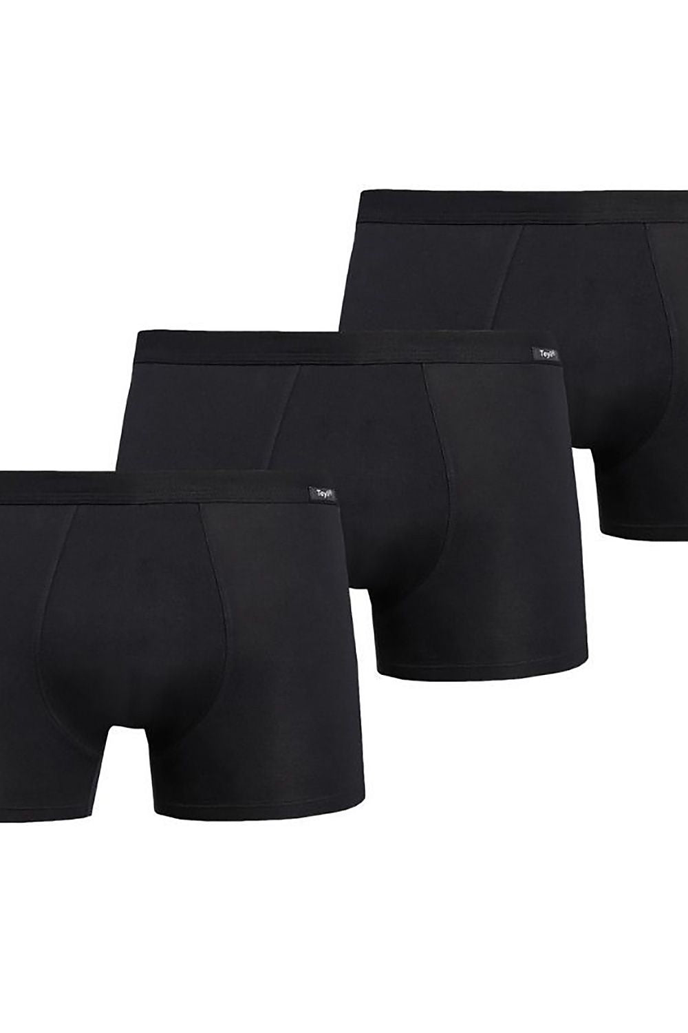 Luxury Teyli Men's Boxer Shorts Set - 3-Pack Grey Cotton and Spandex Comfort