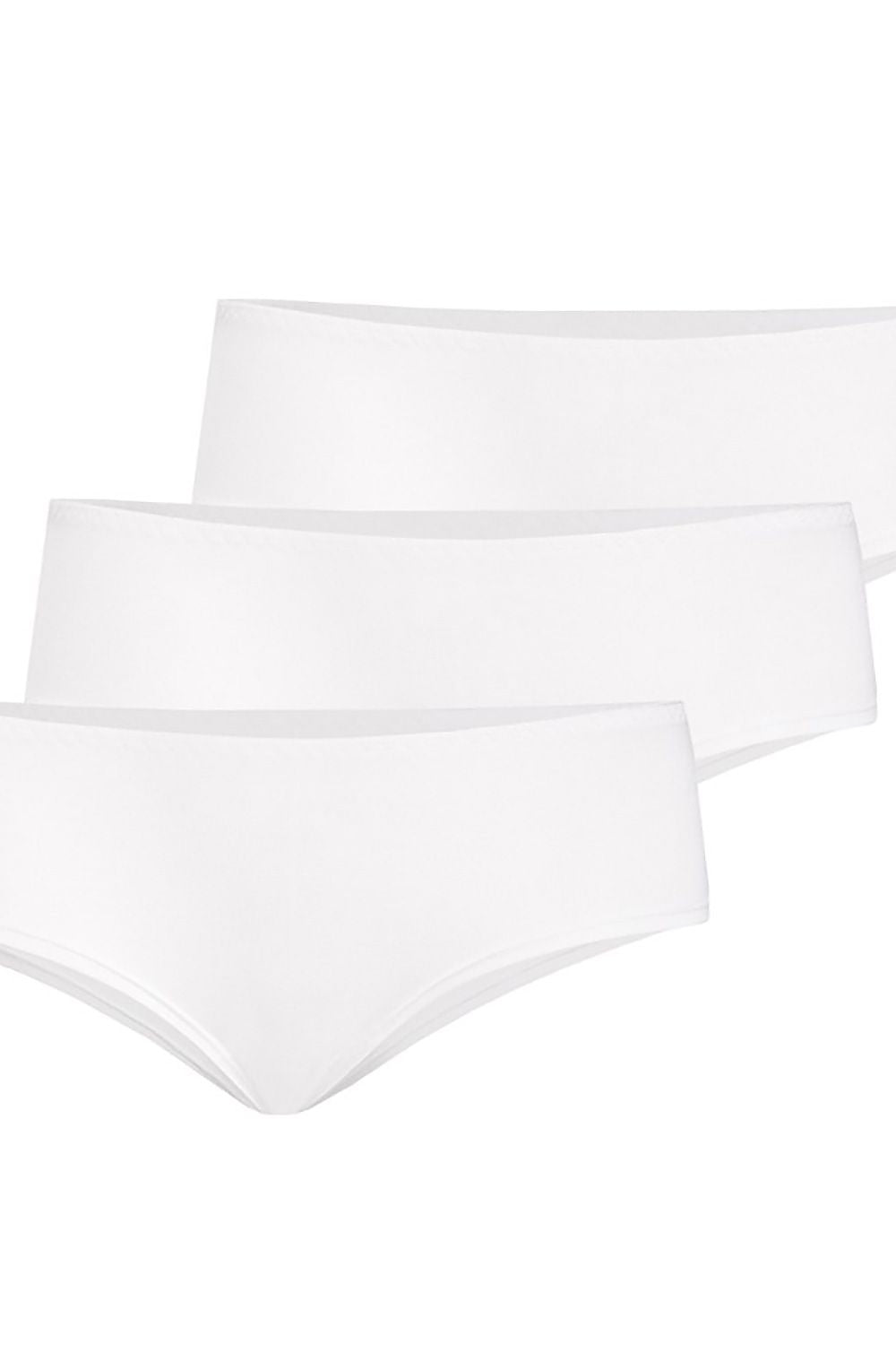 Set Teyli Women's Bamboo Brazilian Panties - 3-Pack in Black, Sizes XS-XXL, Breathable Comfort