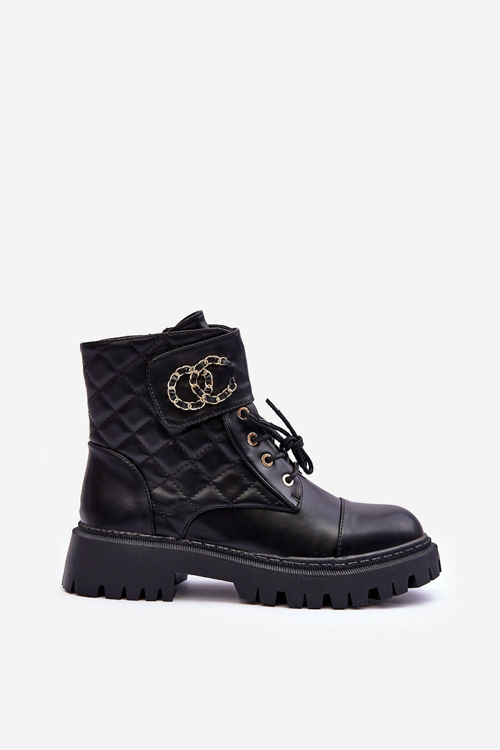 Stylish Women's Eco Leather Boots with Zipper, Lacing, and Insulated Interior for Autumn/Winter