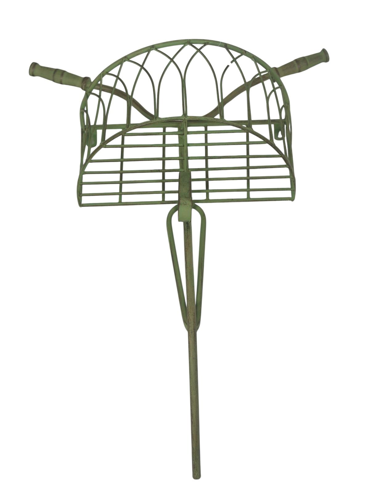 GREEN BICYCLE PLANTER
