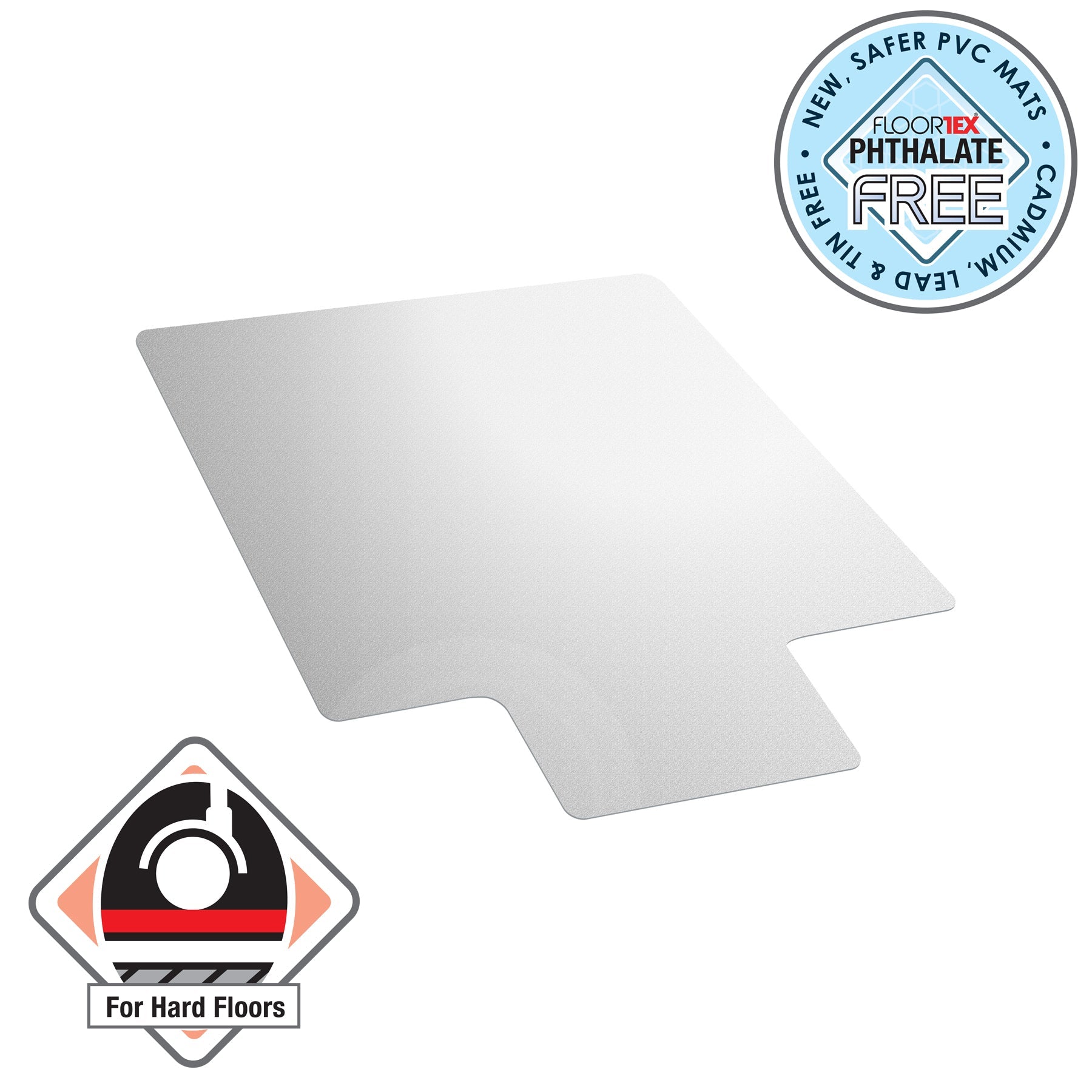 Advantagemat® PVC Lipped Chair Mat