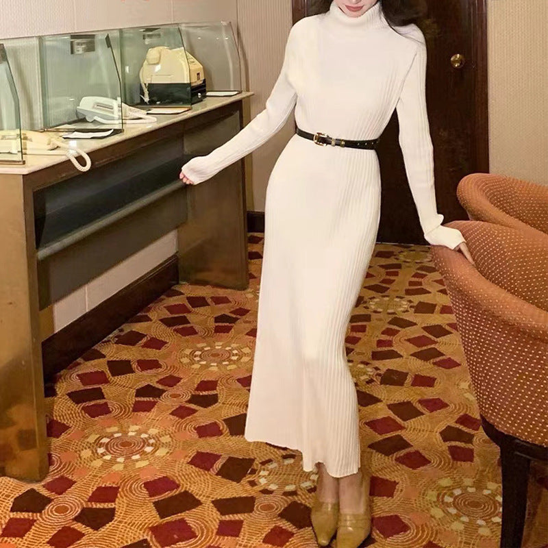 Versatile Base Skirt For Women New Autumnwinter Style Figure-flattering And Slimming