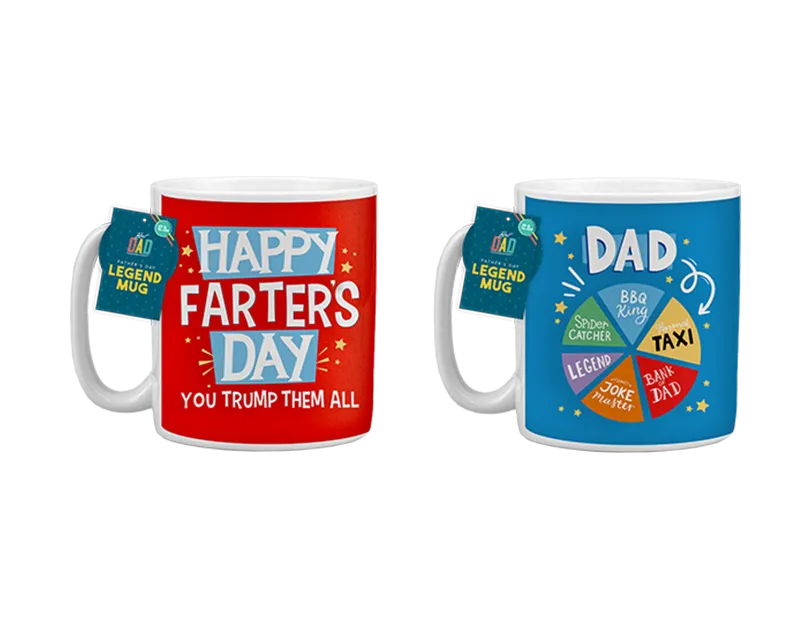 Dads Giant Legend Mug 12.5cm one supplied
