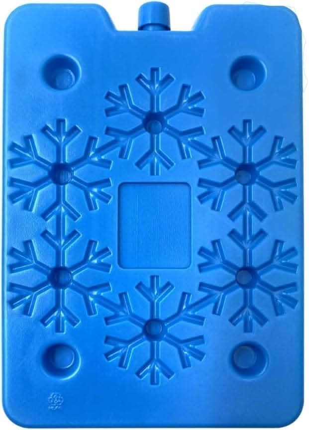 Reusable Ice Packs for Cool Box - Four Pack Freezer Blocks 25x14cm