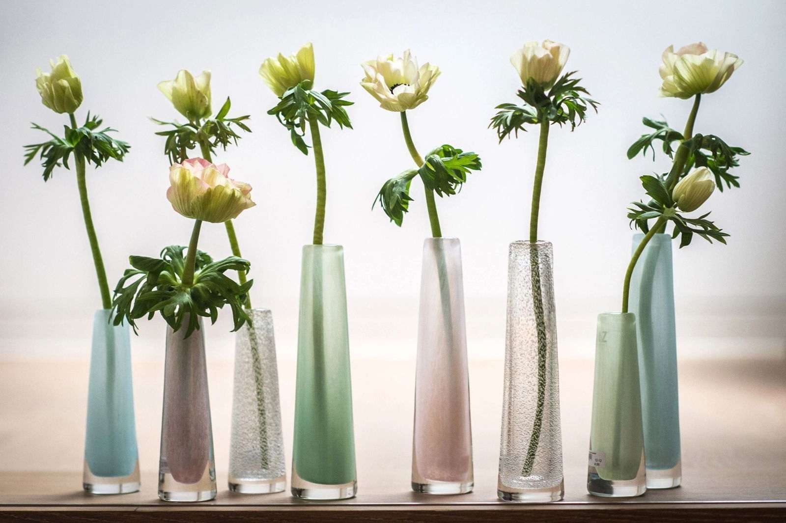 Vase SOLIFLEUR Budvase - CLEAR BUBBLES