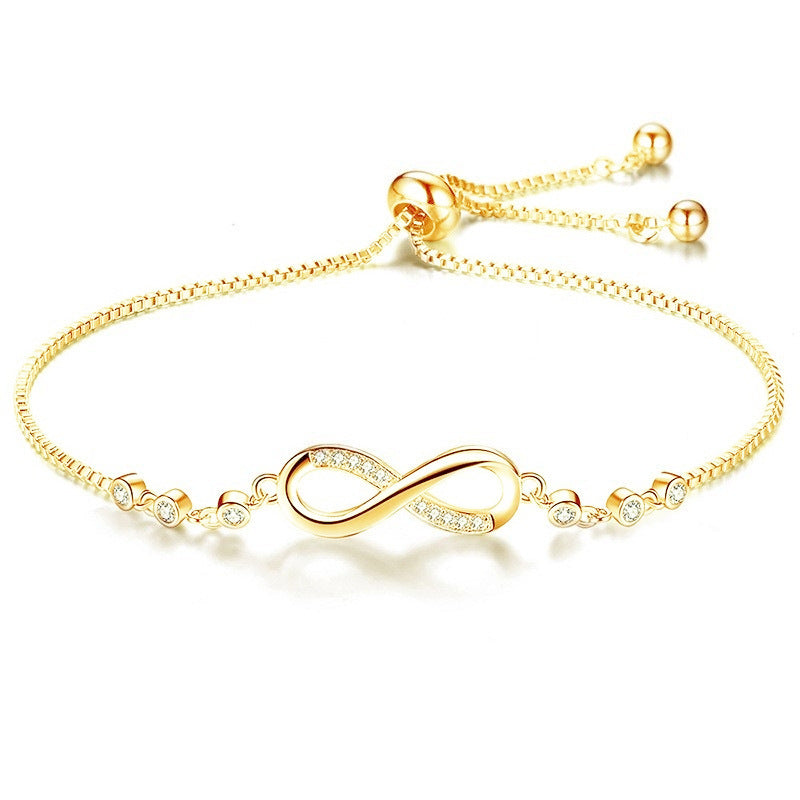 Adjustable Eight Female Bracelet