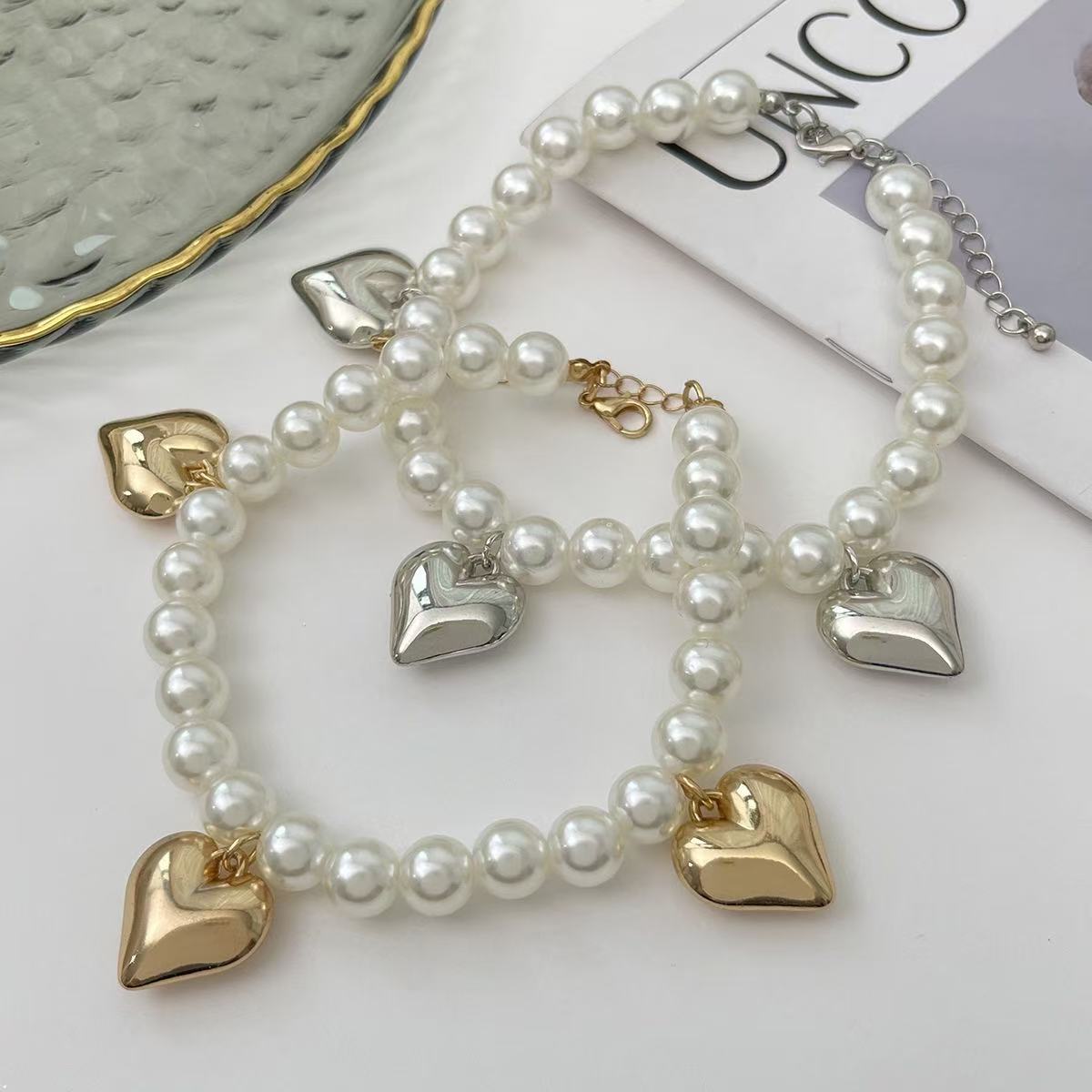 Accessories Ins-style Pearl Beaded Jeans Chain