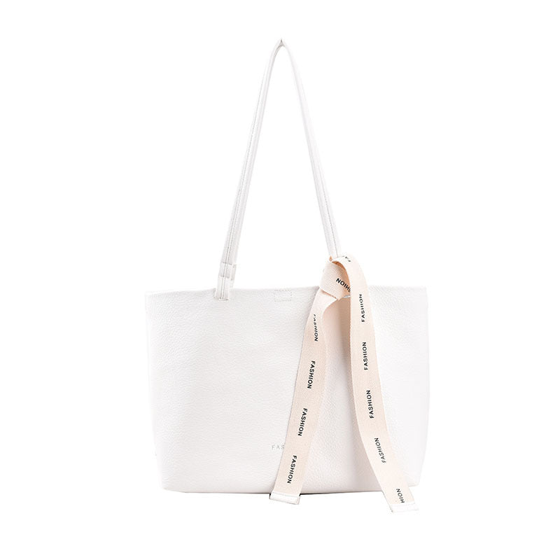 Women's Simple Retro Leather Shoulder Bag