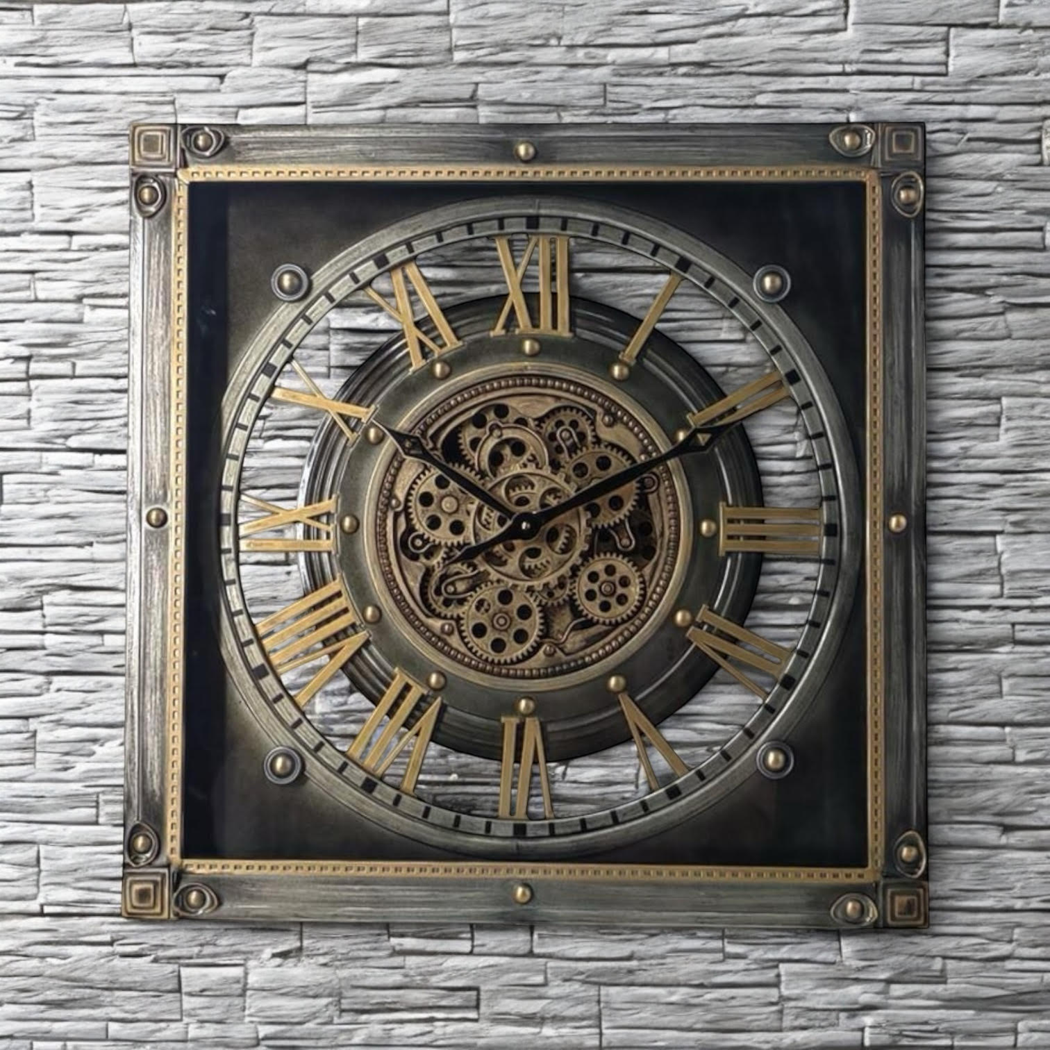60CM GEAR CLOCK