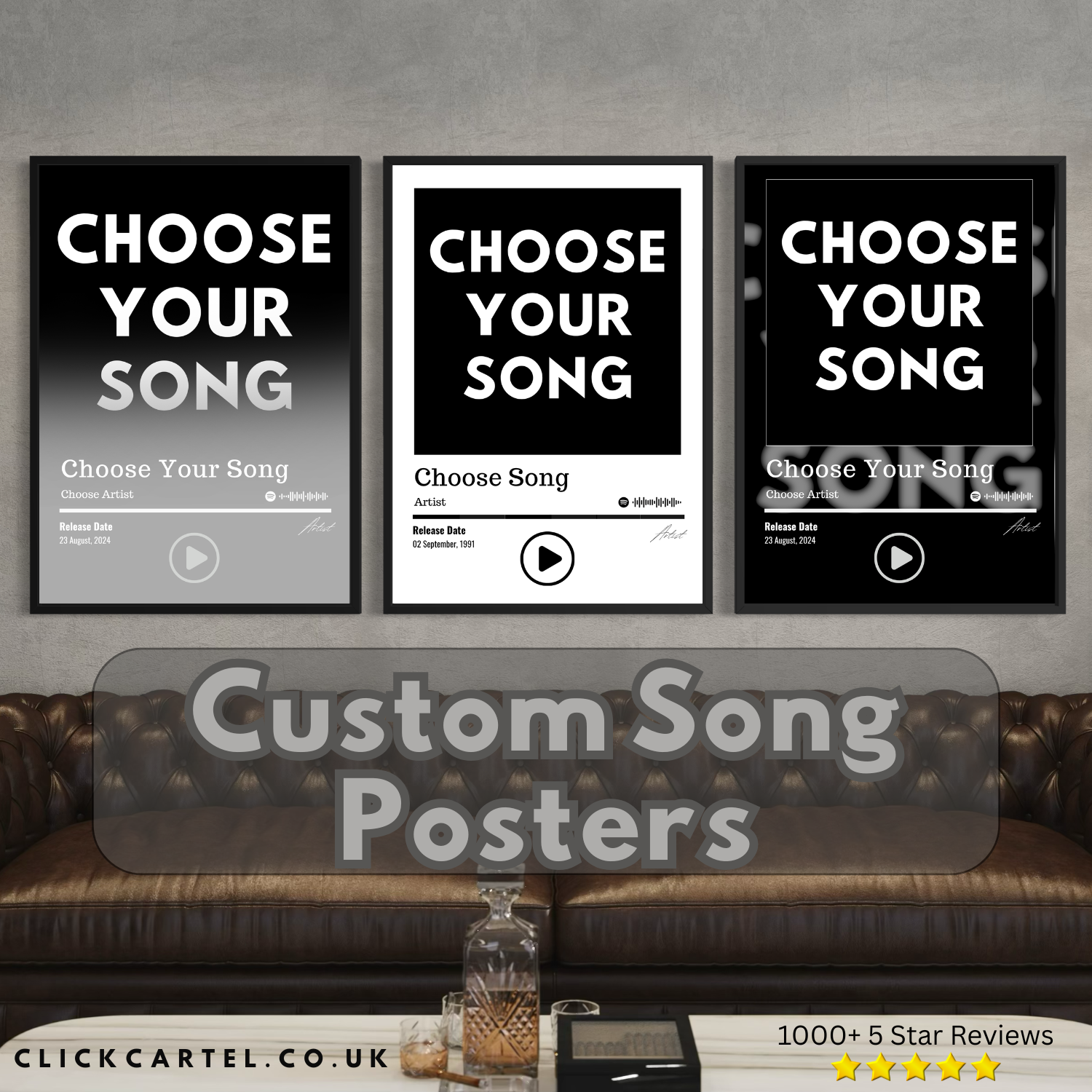 Custom Song Poster