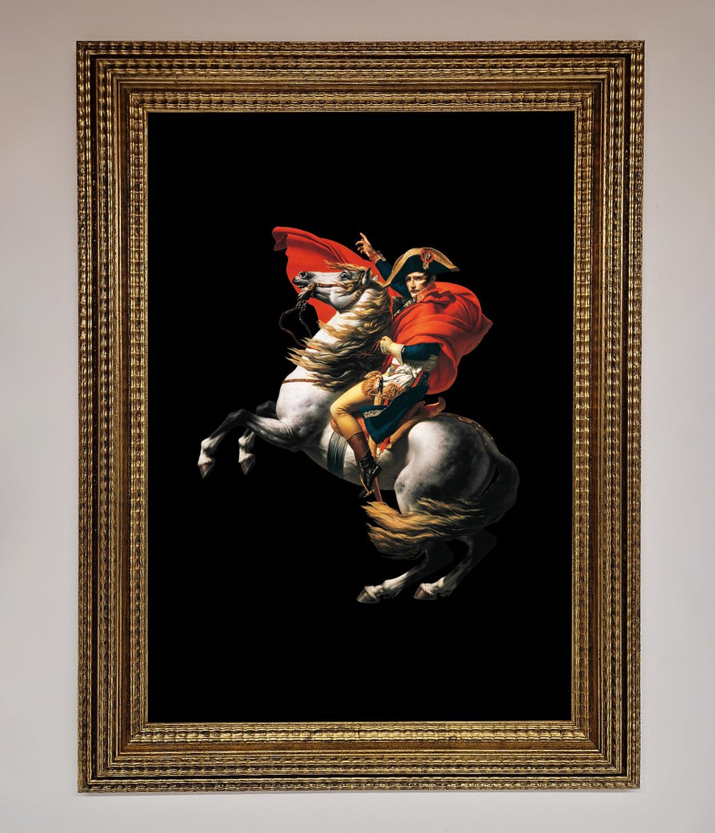 French king Ride Framed Poster - Zestio