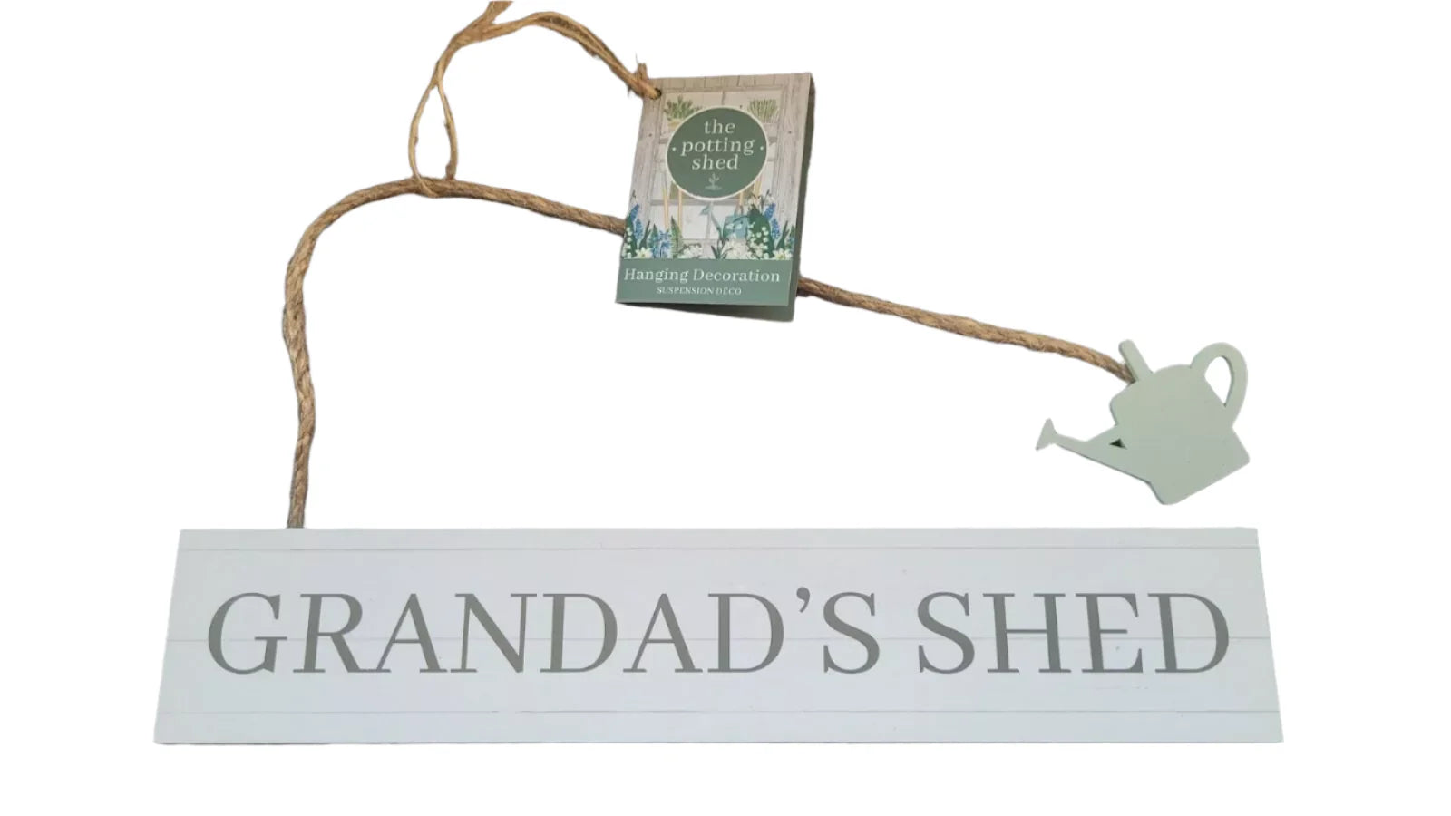 The Potting Shed Hanging Garden Signs 26cm Garden Shed Gift grandads shed