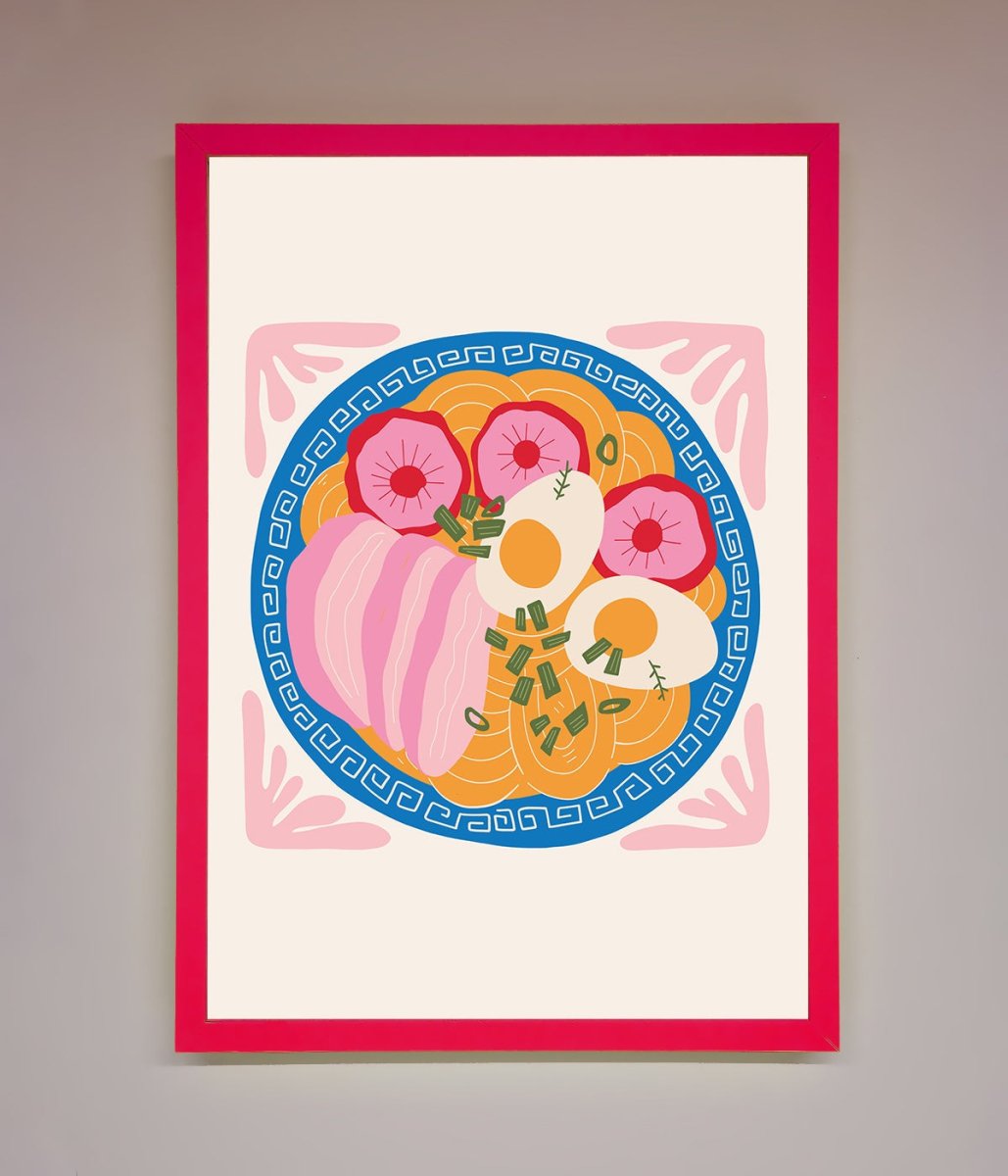 Greek Breakfast Framed Poster - Zestio