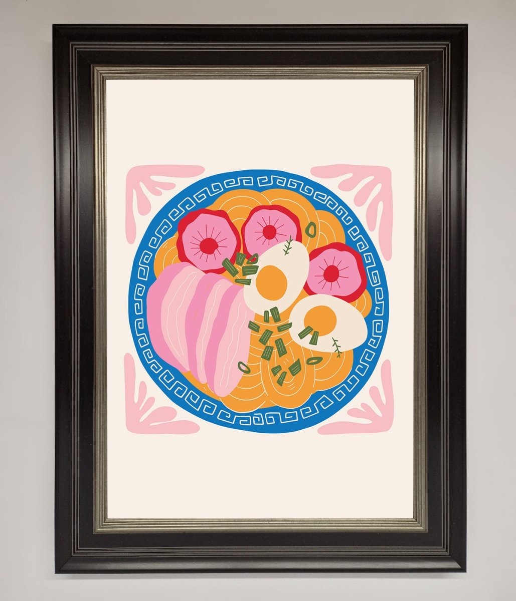 Greek Breakfast Framed Poster - Zestio
