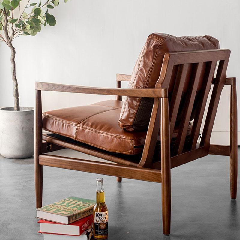 Hans Style CH22 Armchair, Solid Wood