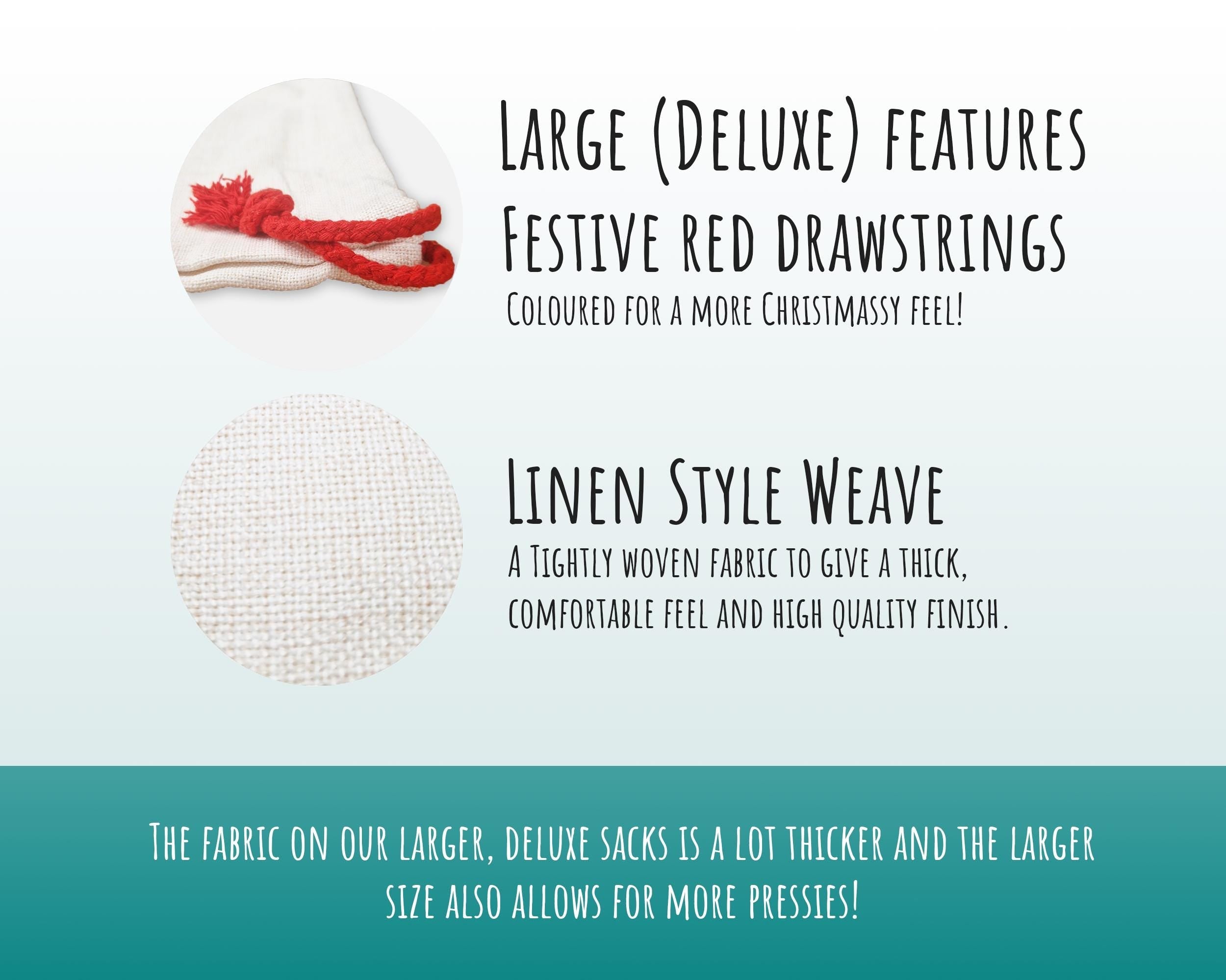 Personalized Pig Christmas Sack – Cute Xmas Gift Bag XS060