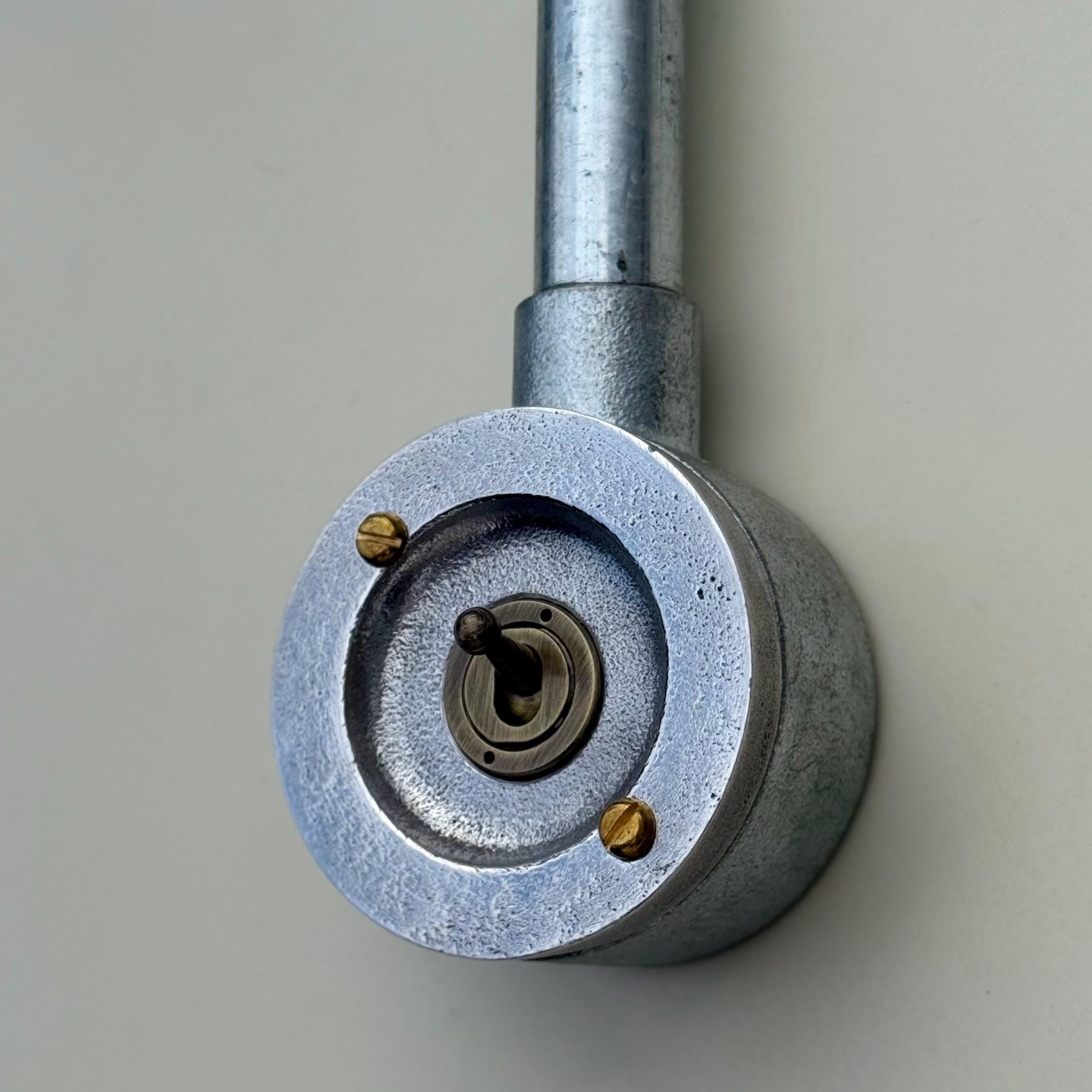 Single Gang Solid Cast Conduit Metal Conduit Light Switch Industrial 2 Way